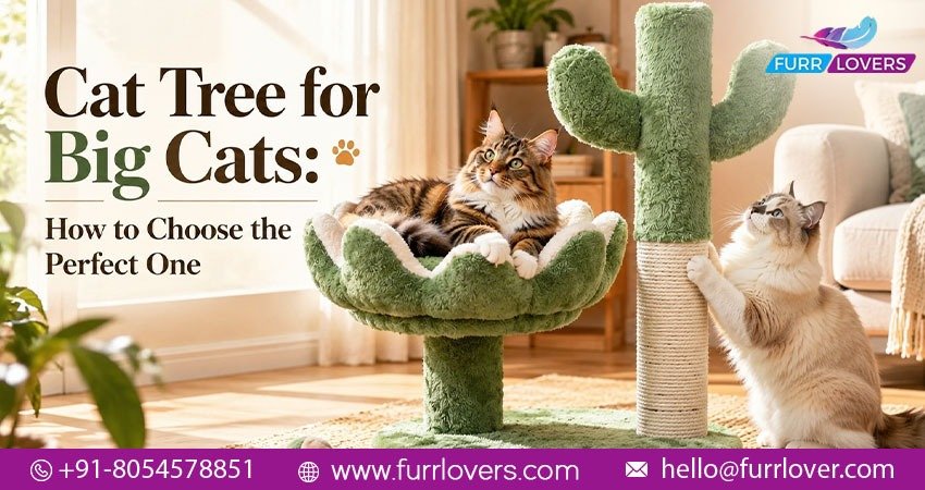 Cat Tree for Big Cats How to Choose the Perfect One